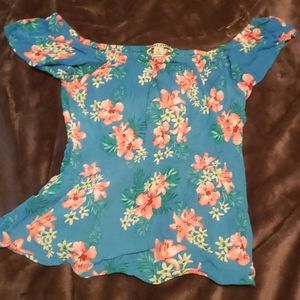 Floral crop top